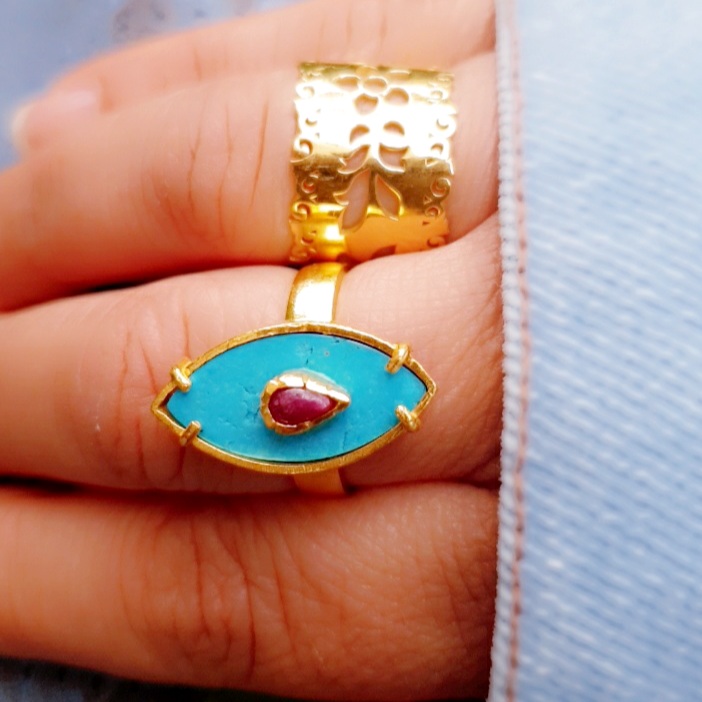 bague AINARA turq (2)