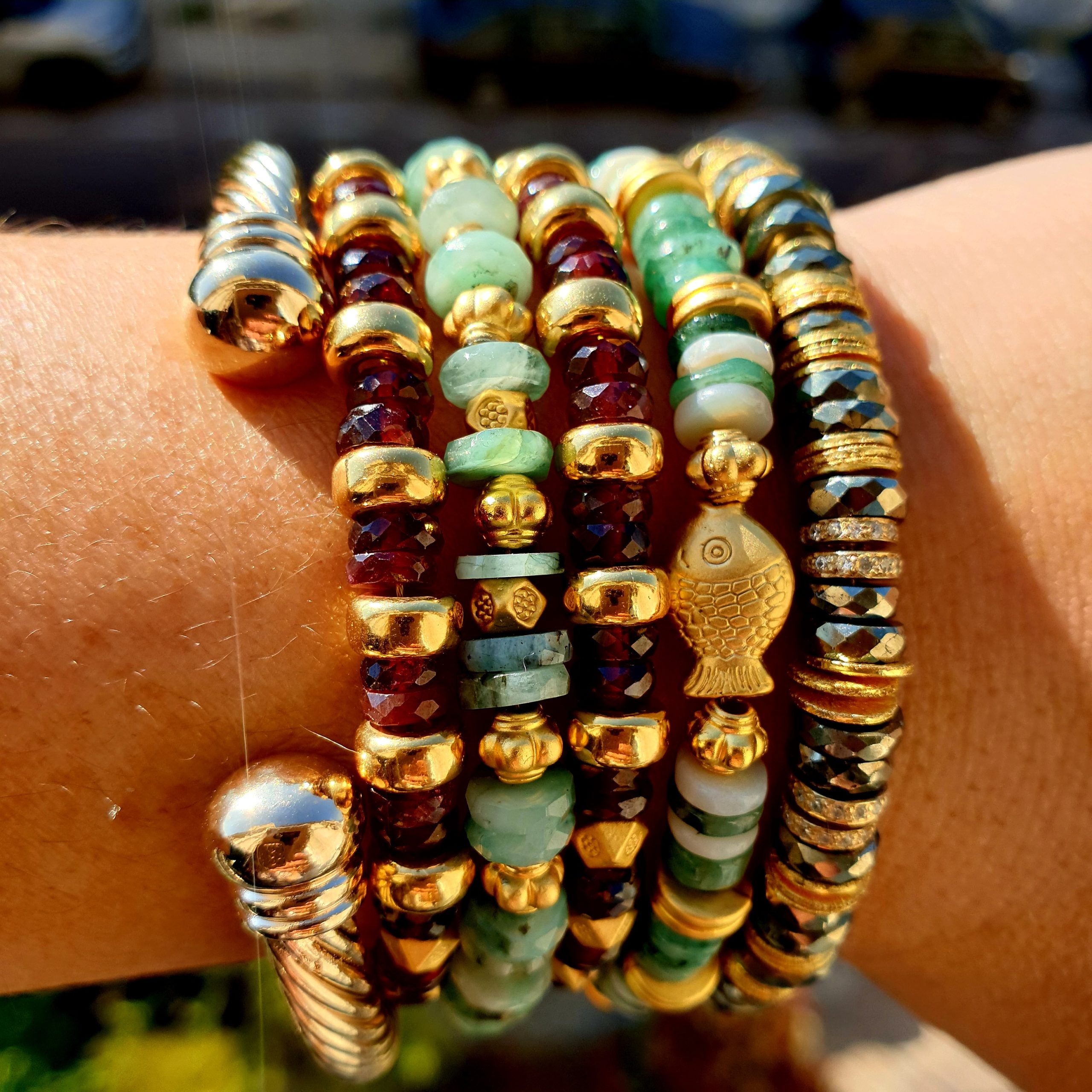 olympe bracelet porté