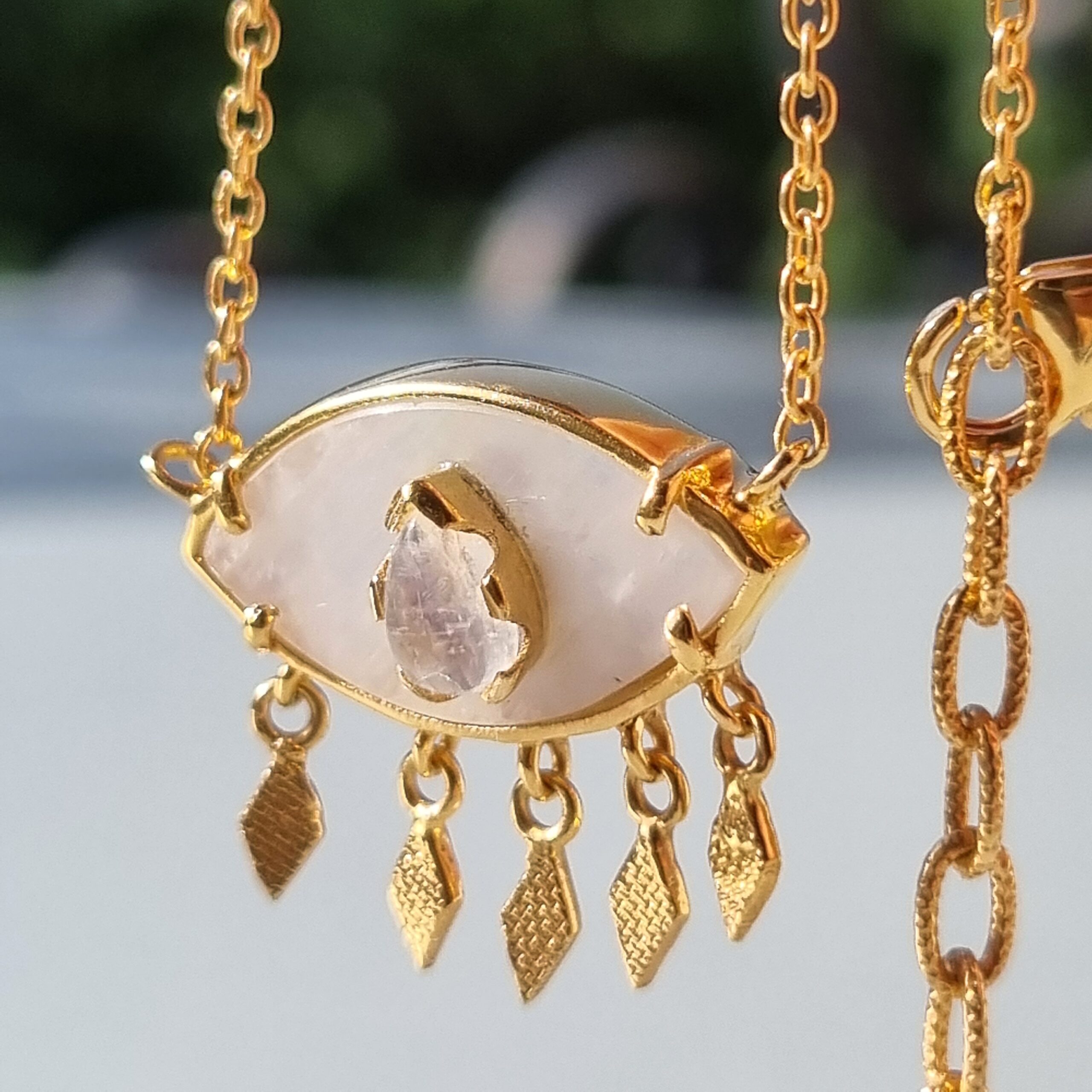 Pampilles labra blanche